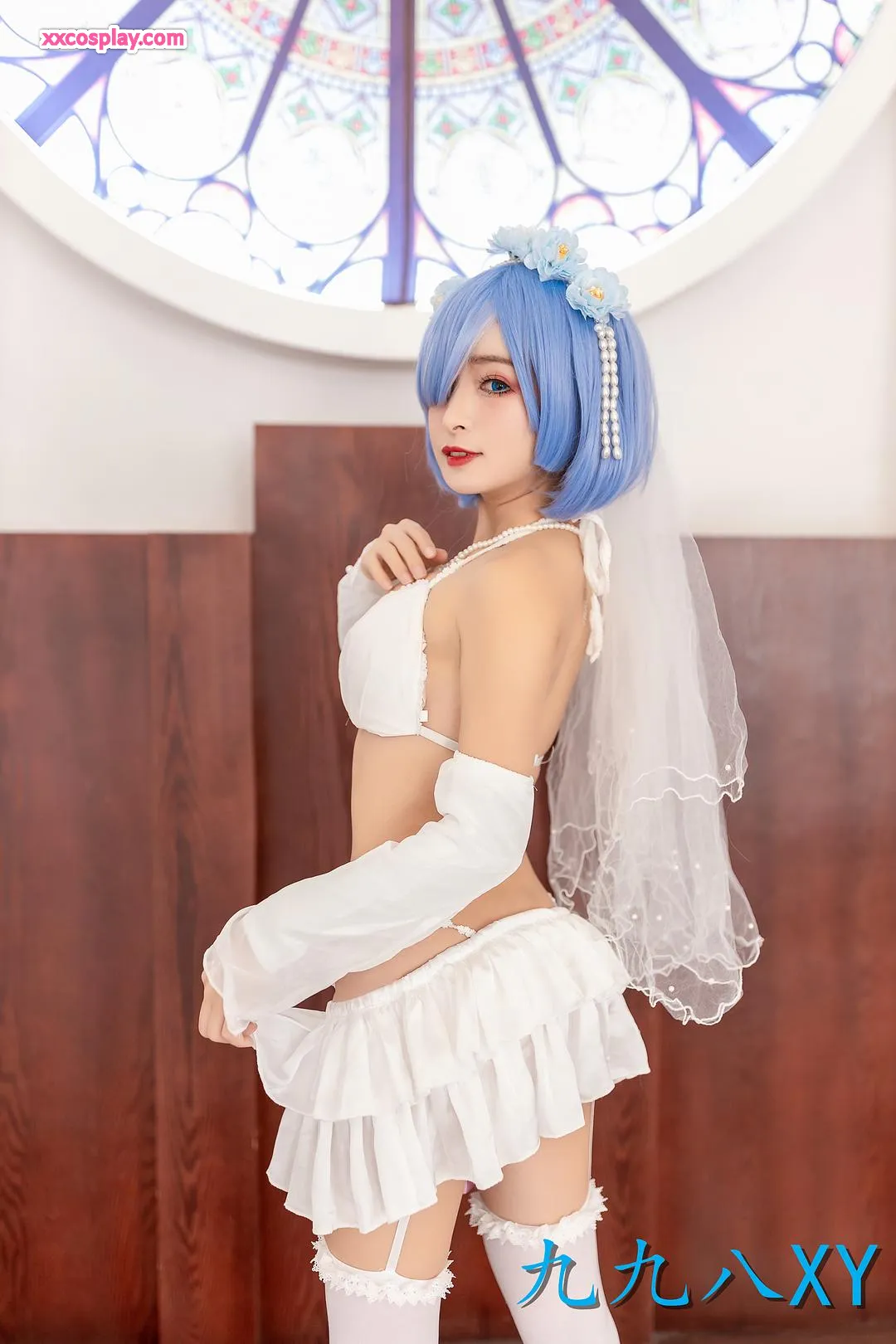 Jiujiu8a - Rem Bride Cosplay